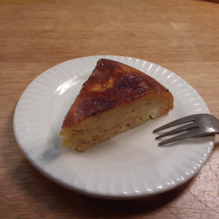 フライパンで作る簡単バナナケーキ